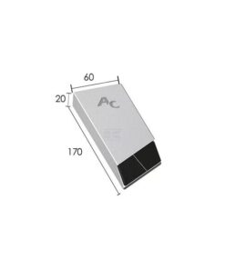Punta para soldar LH, carburo 170x60x20 3 Weld-on point LH, carbide 170x60x20