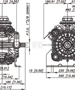 Bomba PBO 1440.1 VD 3 Bomba PBO 1440.1 VD