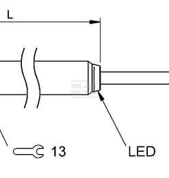 Inductive sensor M8 x1,5