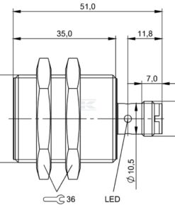 Inductive proximity switch 7 Inductive proximity switch