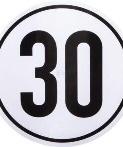 Señal de limitación 30km