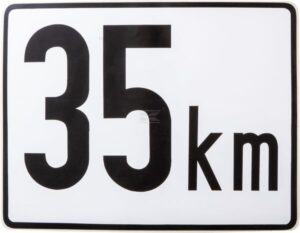 Señal de limitación
