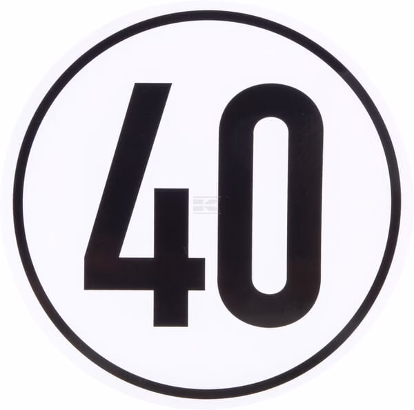 Autoadhesivo 40 km 1 Autoadhesivo 40 km