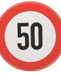 Adhesivo de señal de limitación