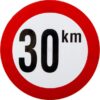 Señal 30 km PVC