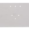 Placa de matrícula 240 x 130 mm PVC