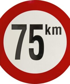 Señal 75 km PVC
