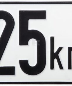 Señal de limitación metal