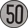 Señal limitación velocidad 50 km/h Homologación España 4 Señal limitación velocidad 50 km/h Homologación España