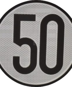 Señal limitación velocidad 50 km/h Homologación España