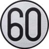 Señal limitación velocidad 60 km/h Homologada España 3 Señal limitación velocidad 60 km/h Homologada España
