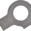 Arandelas seguridad 2 pestañas, M10 x 21 x 0,75 mm, acero DIN 463 Kramp