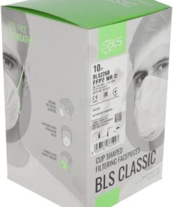 Filtro BLS 226B FFP2 NR D carbono, con válvula 10 uds. 3 Filtro BLS 226B FFP2 NR D carbono, con válvula 10 uds.
