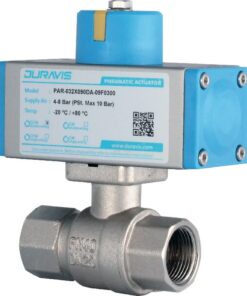Pneumatic ball valve 3/4"