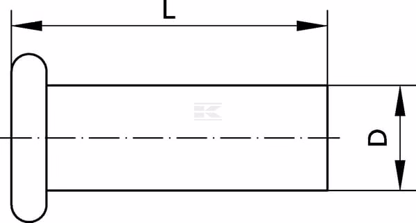 Tapón de cierre 6 mm