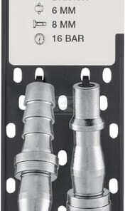 Acoplador rápido para tubo 10 mm