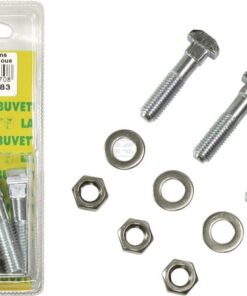Bolt, washer and nut, 3 sets