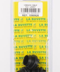 Blíster 3 tapón macho 1/2