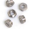 5 tuercas planas acero inox