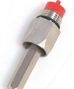 Conector inferior con válvula, completo