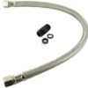 Tubo flexible m/f 1/2 lg 600 inox.