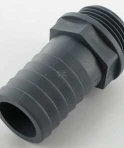 Racor estriado x 1" pl.