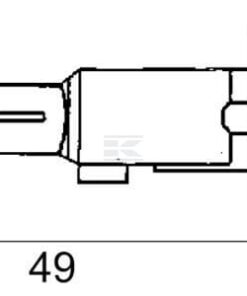 Bombilla 12 V 55 W H1