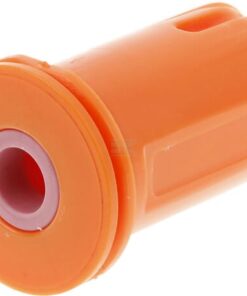 Tobera estándar, doble, chorro plano BX naranja cerámica ASJ
