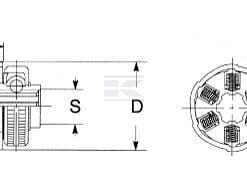 Acopl. trinquete SA4/51600 Nm 7 Acopl. de trinquete SA4/413/8Z