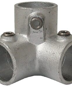 Corner piece 3 way, 128-D 48.3mm