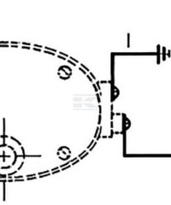 Motor de limpiaparabrisas 12 V