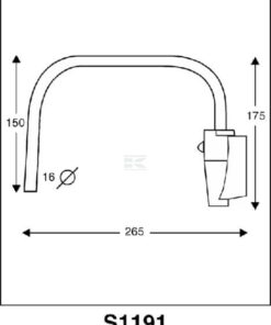 Brazo de retrovisor 7 Brazo de retrovisor