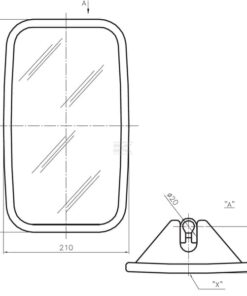 Espejo retrovisor
