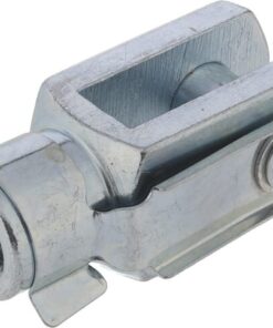 Horquilla hembra + clip M12x24