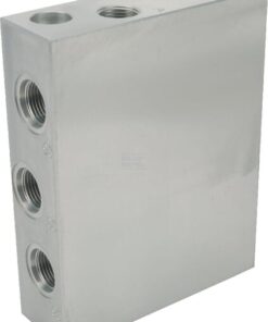 Bloque de cartuchos de aluminio (2011-T6) blank anod.