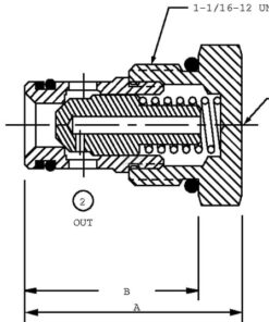 Válvula antirretorno CP101-1-B-0