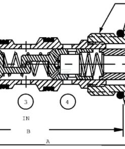 Divisor de caudal cartucho