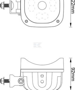 Luz de trabajo LED con cámara 11 Luz de trabajo LED con cámara