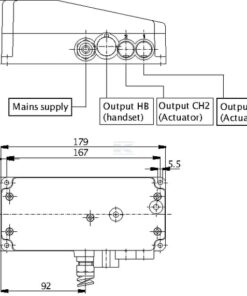 Unidad de mando CB8-T