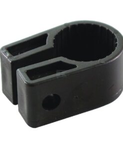 Fijación negra nailon 27,9 mm