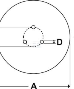 Disco de reja 320x3 mm 9 Disco de reja 320x3 mm