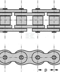 Cadena P 8 mm