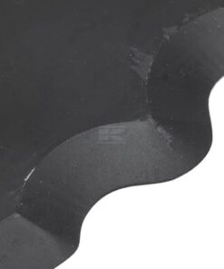 Cuchilla de mezcladora de alimentación con capa de carburo de tungsteno