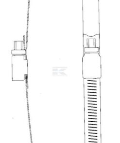 Abrazadera 220-240 mm, para cilindro 210-230 mm