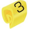 Codif. cab., 1,5-4mm, amar. 3