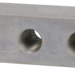 Bloque distribuidor engrase 6 Bloque distribuidor engrase