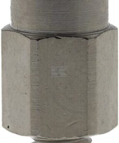Conector rápido Ø 4mm recto, rosca macho M6x1, Kramp