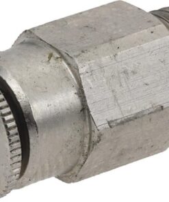 Conector rápido Ø 4mm recto, rosca macho M8x1, Kramp