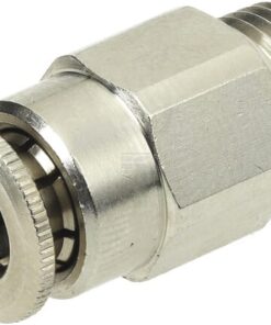 Conector rápido Ø 6mm reto, rosca macho M10x1, Kramp