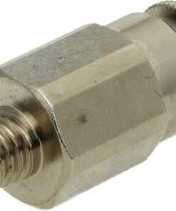 Conector rapido Ø 6 mm, recto, rosca macho M6x1, Kramp